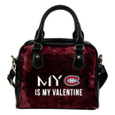 My Perfectly Valentine Fashion Montreal Canadiens Shoulder Handbags