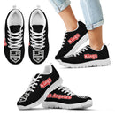 Magnificent Los Angeles Kings Amazing Logo Sneakers