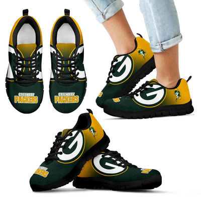 Colorfull Unofficial Green Bay Packers Sneakers