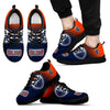 Colorful Unofficial Edmonton Oilers Sneakers