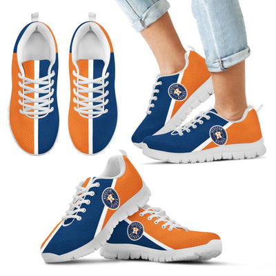 Dynamic Aparted Colours Beautiful Logo Houston Astros Sneakers