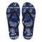Colorful Pride Flag Tampa Bay Lightning Flip Flops