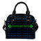 Colorful Tampa Bay Rays Stunning Letters Shoulder Handbags
