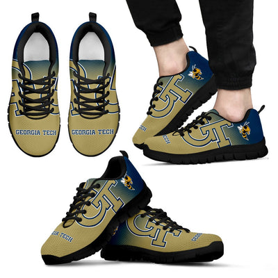 Colorful Unofficial Georgia Tech Yellow Jackets Sneakers