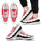 Super Lovely Houston Cougars Sneakers Jagged Saws Creative Draw