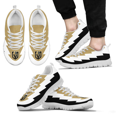 Jagged Saws Creative Draw Vegas Golden Knights Sneakers