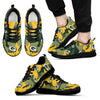 Green Bay Packers Cotton Camouflage Fabric Military Solider Style Sneakers