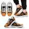 Tribal Flames Pattern Tennessee Volunteers Sneakers