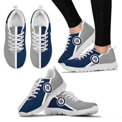 Dynamic Aparted Colours Beautiful Logo Winnipeg Jets Sneakers