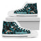 Puzzle Logo With San Jose Sharks High Top Shoes