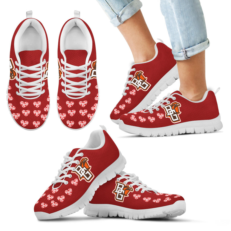 Love Extreme Emotion Pretty Logo Bowling Green Falcons Sneakers