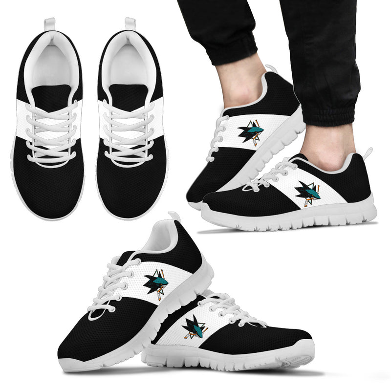 Separate Colours Section Superior San Jose Sharks Sneakers