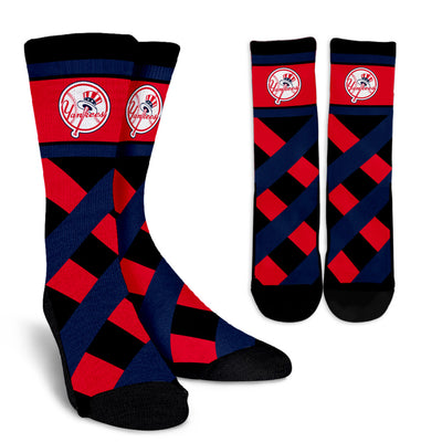 Sports Highly Dynamic Beautiful New York Yankees Crew Socks