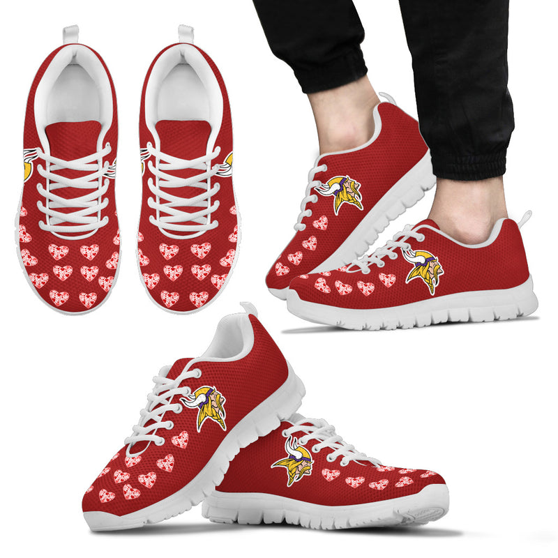 Love Extreme Emotion Pretty Logo Minnesota Vikings Sneakers