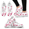 Sweeten Dreamy Love Pattern With Logo New Orleans Saints Sneakers