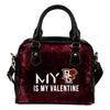 My Love Valentine Fashion Bowling Green Falcons Shoulder Handbags