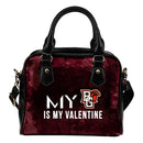 My Love Valentine Fashion Bowling Green Falcons Shoulder Handbags