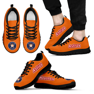 Magnificent Houston Astros Amazing Logo Sneakers