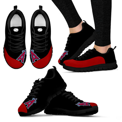 Valentine Love Red Colorful Los Angeles Angels Sneakers