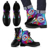 Tie Dying Awesome Background Rainbow Toronto Blue Jays Boots