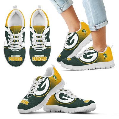 Colorfull Unofficial Green Bay Packers Sneakers