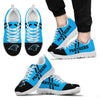 Line Stripe Logo Bottom Carolina Panthers Sneakers