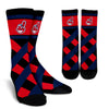 Sports Highly Dynamic Beautiful Cleveland Indians Crew Socks