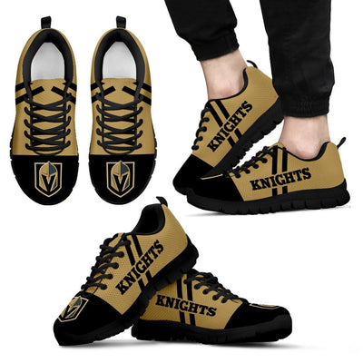 Line Stripe Logo Bottom Vegas Golden Knights Sneakers