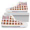 Colorful New York Mets High Top Shoes Chocolate Lovely Gift Valentine