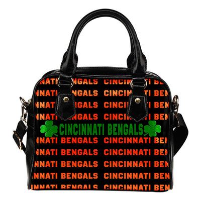 Colorful Cincinnati Bengals Stunning Letters Shoulder Handbags