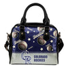 Personalized American Baseball Awesome Colorado Rockies Shoulder Handbag