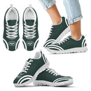 Lovely Curves Stunning Logo Icon New York Jets Sneakers