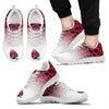 Leopard Pattern Awesome Ball State Cardinals Sneakers