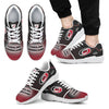 Awesome Carolina Hurricanes Running Sneakers For Hockey Fan