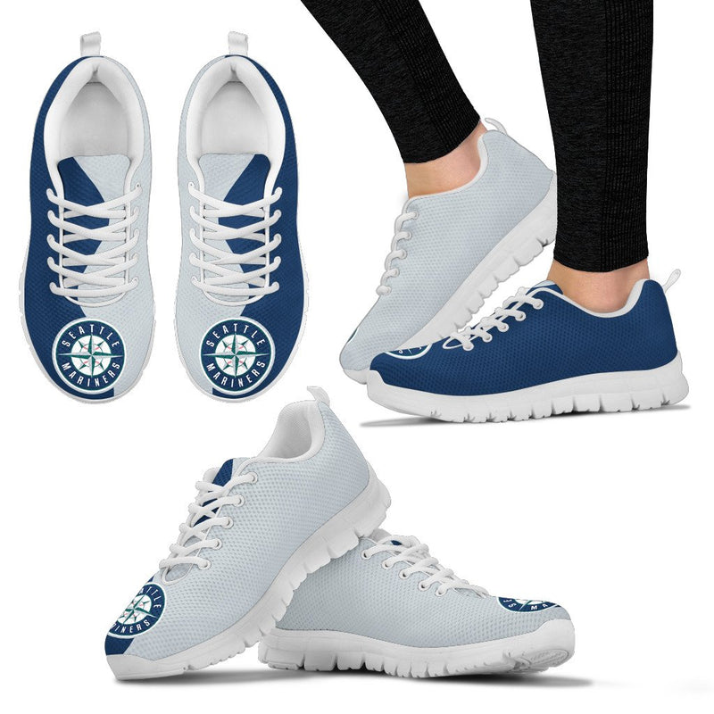 Two Colors Trending Lovely Seattle Mariners Sneakers