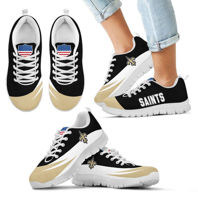 Awesome Gift Logo New Orleans Saints Sneakers