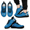 Pattern Logo Slide In Line Detroit Lions Sneakers