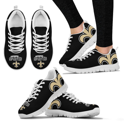 Gorgeous Logo New Orleans Saints Sneakers