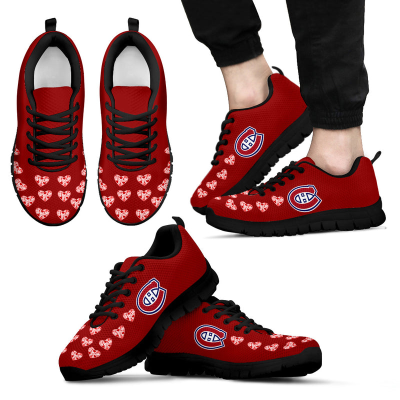 Love Extreme Emotion Pretty Logo Montreal Canadiens Sneakers