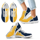 Dynamic Aparted Colours Beautiful Logo Los Angeles Chargers Sneakers