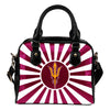 Central Awesome Paramount Luxury Arizona State Sun Devils Shoulder Handbags