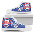 Straight Outta Philadelphia Phillies High Top Shoes