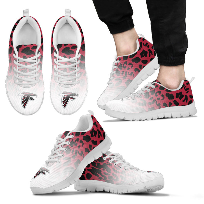 Leopard Pattern Awesome Atlanta Falcons Sneakers
