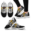 Vertical Two Line Mixed Helmet Pittsburgh Steelers Sneakers