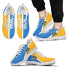 Dynamic Aparted Colours Beautiful Logo UCLA Bruins Sneakers