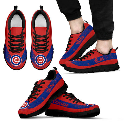 Cool Line Logo Chicago Cubs Sneakers