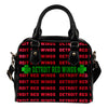 Colorful Detroit Red Wings Stunning Letters Shoulder Handbags