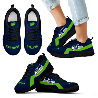 Seattle Seahawks Line Logo Sneakers