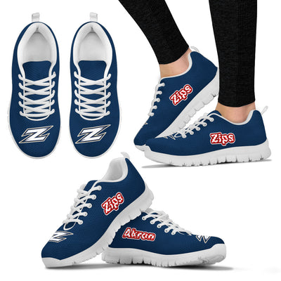 Magnificent Akron Zips Amazing Logo Sneakers