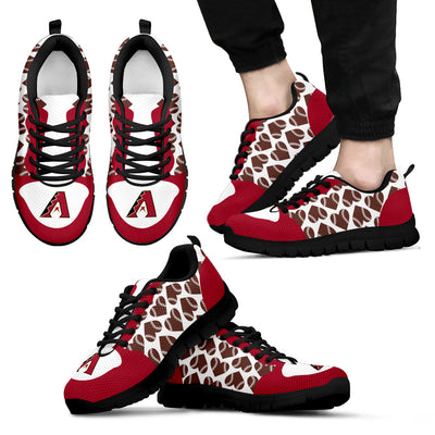 Great Football Love Frame Arizona Diamondbacks Sneakers